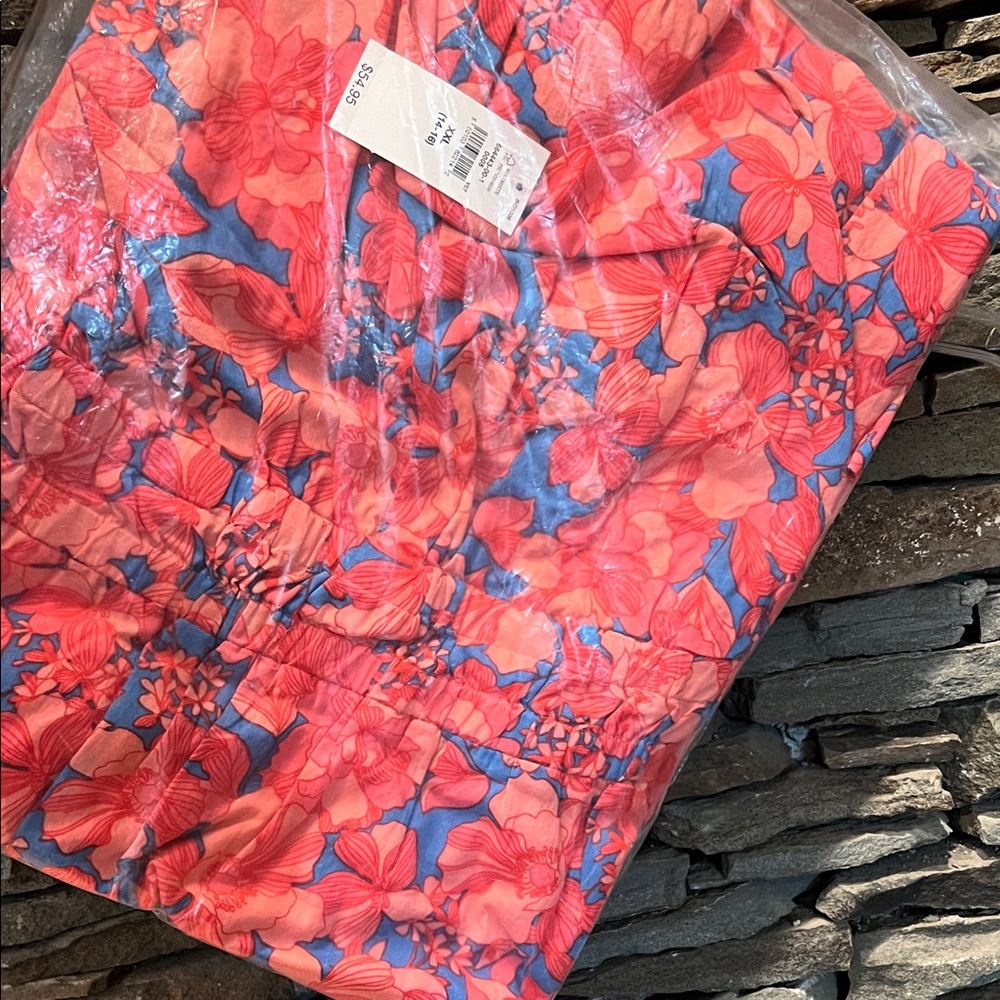 New Gap- Floral Pink and Blue dress